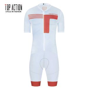 Maillot Ensembles Top Action Pro Triathlon Costumes Homme Été Cyclisme À Manches Courtes Vêtements Combinaison À Séchage Rapide Combinaison Vélo Hombre Maillot Ciclismo Z230130