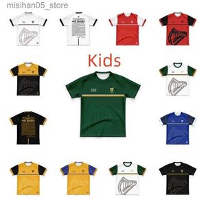 Jerseys 1916 Ireland Commemoration Rugby Jersey-shirt voor kinderen Q240318