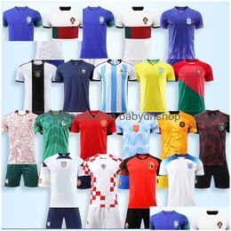 Jerseys 2024 National Football Uniforms for Men Women and Child Deliver Drop Deliving Kids Baby Maternity Clothing Childrens Atletismo Dhci8