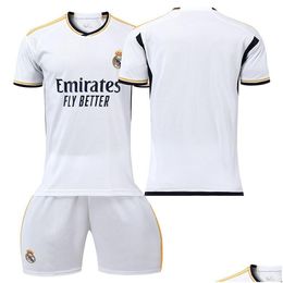 Jerseys 2324 Real Madrid Home Stadium Jersey for Children and Adts Drop Livil