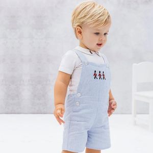 Maillots Bébé Garçon Vêtements Enfants Ensembles Boutique Coton À Manches Courtes Casual Infant Chemise Pantalon Costumes Espagnol Fête D'anniversaire Vêtements L216 230613