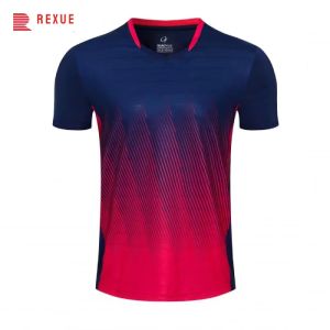 Jerseys Badminton Shirt 2024 Brand NOUVEAU UNISEX CARQUE COUPE Table Tennis Ping Pong Jersey Sports High Fend Uniform Vêtements