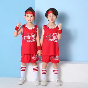 Jerseys CALIENTE Venta al por mayor y al por menor Elementos chinos baloncesto KID jersey super estrella ropa personalizada deportes al aire libre Ropa de verano para niños grandes