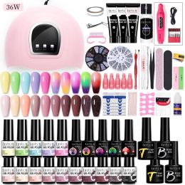 Jerseys Lilycute 7 ml Manucure Ensemble pour le vernis à ongles en gel