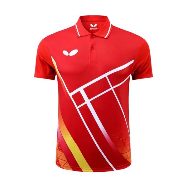 Jerseys Summer Unisex Table Traje de ropa de tenis qucik seca transpirable