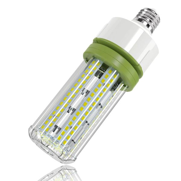 JESLED 2022 Nouvelle ampoule LED maïs 8400 lumens 60 W 5000 K lumière du jour blanc E26/E39 grande base Mogul pour extérieur intérieur garage arrière-cour entrepôt