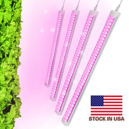 JESLED LED Grow Light 2ft Full Spectrum LEDS Fixture 20W High Output Plant Lighting Fixture Timing Sunlight Remplacement Growing Lights pour plantes d'intérieur 16-Pack