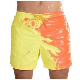 JESSIC – short de bain d'été pour hommes, pantalon de plage sensible à la température, maillot de bain à couleurs changeantes, 219K