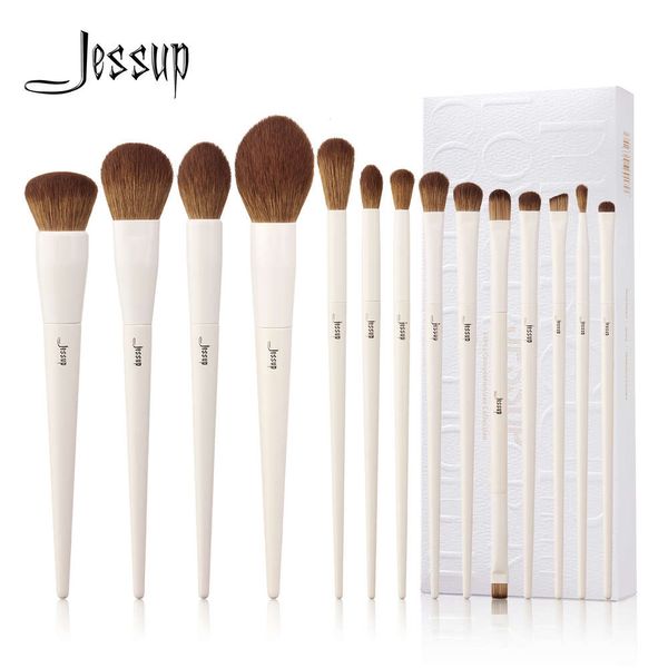 Jessup Brushes 14pc Makeup Set Synthetic Foundation Brush Powder Contour Coltadow Dinner Metting Highlight T329