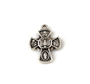 Jezus Christus Crucifix religie charmeert hangers voor sieraden maken armband ketting diy accessoires 18x24mm6786768