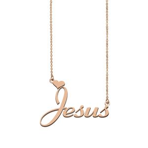 Jezus naam ketting hanger op maat