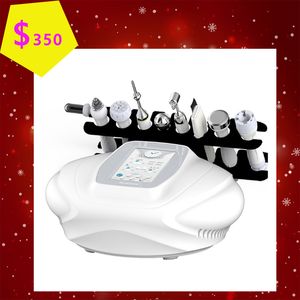Jet Peel Dermabrasion Facial 8 In 1 EMS RF Roller Massage Facial High Frequency Galvanic Spray Vibration Machine