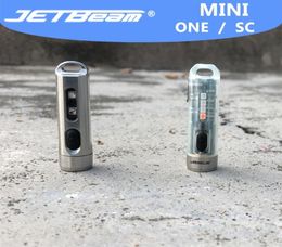 Jetbeam Mini One Flashlight Torch UV Light Edc Light UV Lampe de poche à LED rechargeable 2202224279615