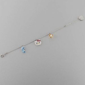 Bracelet de bijoux Swarovskis Designer Femmes de qualité Original Qualité Fashion Mode Haima Shell Cat Bracelet Feme Element Crystal Ocean Fun Cat Bracelet Femme