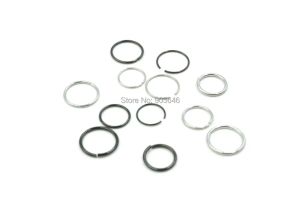 Sieraden 100 stks/partij Rvs Open Hoepel Neus Tragus Kraakbeen Hoepel Ring Oorbel Body Piercing Meters 22g 20g 18g