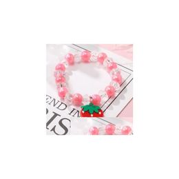 Bijoux 9 Styles Enfants Bijoux Accessoire Colorf Étoiles Perle Amour Coeur Charms Bracelet Conception Mignonne Princesse Fille Cadeau Drop Livraison Bab Dhiu9