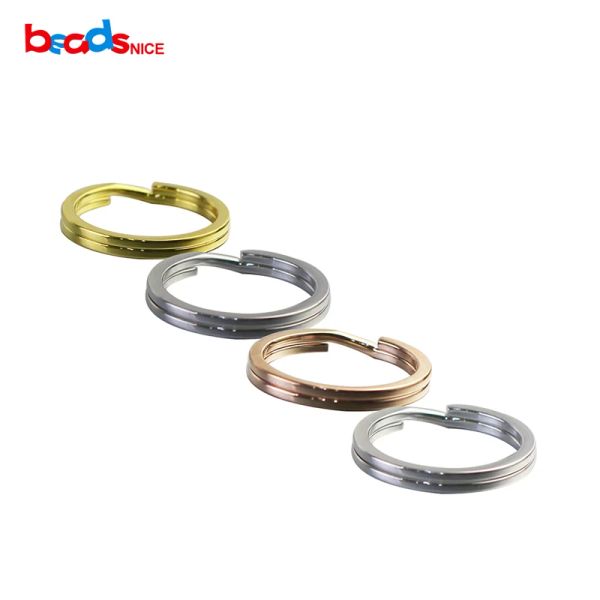 Bijoux 925 Ring Ring Split Split Setting Personnalized Keyring pour lui ID 27446 27445 27440