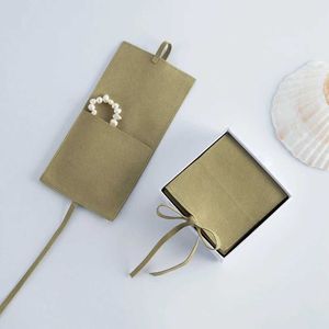 Sieradenboxen 10 stukjes fluwelen sieraden verpakking zakken modieuze bruiloft cadeauzakken crème ultra-finine vezel make-uptassen productverpakking bruiloft cadeauzakken