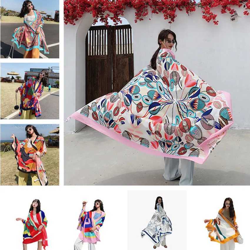Jewelry Boxes NEW 135x190cm Star with the same paragraph Cover-Ups Women Large Beach Dress Bikini Bathing Swimwear Cover Up Sarong Wrap Scarf