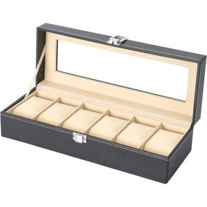 Jewelry Boxes Slot Men Is Watch Box Black Bracket Display Holiday Gifts 231011