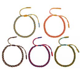 Sieraden armband hand geweven touw maïs knoop armband creatieve Tibetaans rood touw vrouwelijke armband