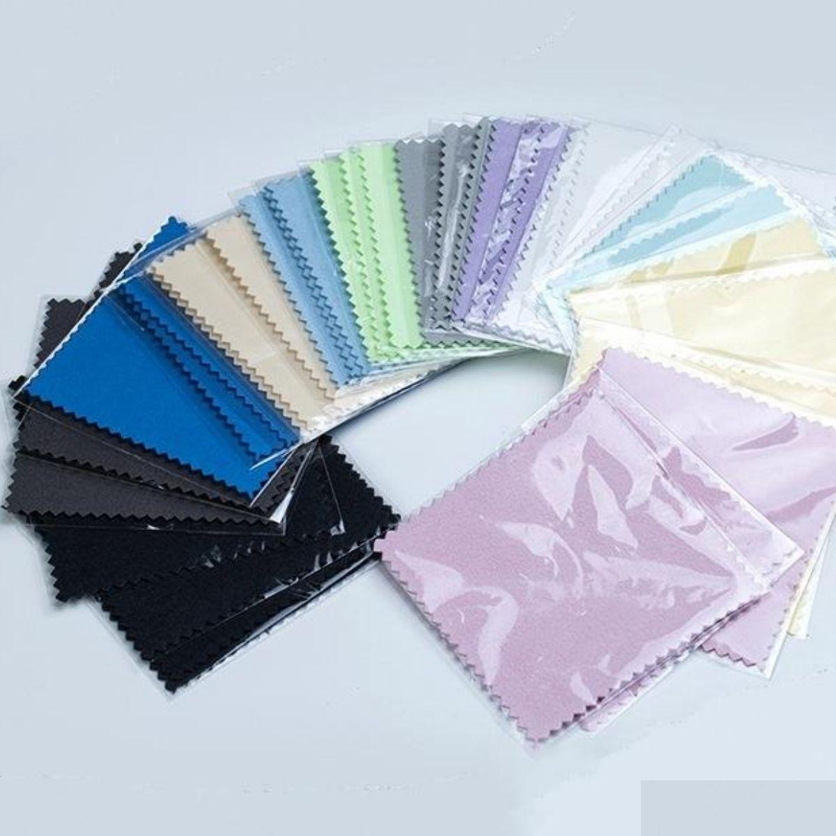 Jewelry Cleaners & Polish 8X8Cm Sier Polishing Cloth With Individual Opp Bag Women Cleaning Tools For Bracelet Necklace Ring Microfib Dhut6