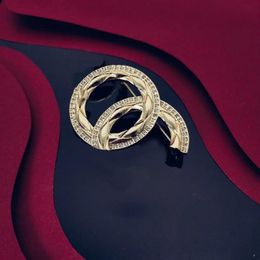 Sieraden maatwerk diamanten broche heler Luxe vintage broches nieuwe designer Europese maat AAAAA messing verguld br181F
