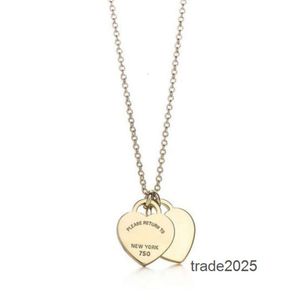 sieraden designer ketting 18k goud vergulde ketting hart ketting