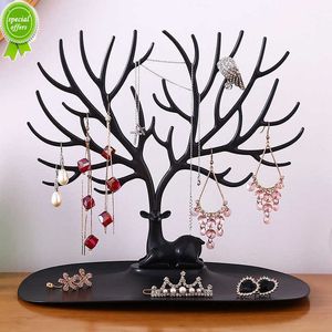 Bijoux Présentoir Plateau Arbre De Stockage Racks Boucles D'oreilles Colliers Bagues Boîtes À Bijoux Cas Organisateur De Bureau Titulaire Make Up Décor