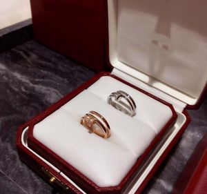 Sieraden gouden zilveren nagelring ontwerper sieraden ontwerper ring ingelegd met Oostenrijkse diamanten 925 sterling zilver 18k goudplate1417161