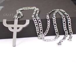 Jewelry Gothic Punk Judas Priest Collier en acier inoxydable Men039 Symbouche de logo Symbo Symbo Symbo Symbole Amulet7290658