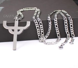 Jewelry Gothic Punk Judas Priest Collier en acier inoxydable Men039 Symbouche de logo Symbo Symbo Symbo Symbole Amulet5567451