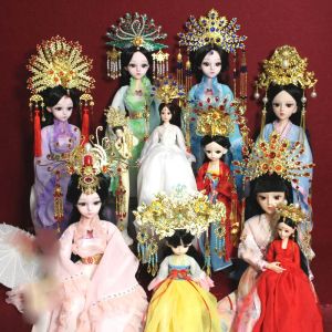 Bijoux HXXZ 18 Designs Big Phoenix Tiara 47cm 53cm 60cm SD Doll pas de taille humaine