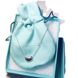 Bijoux Ism Collier T Collier de haricot S Sterling Sier Collar Chain Lotus Bracelet Gift