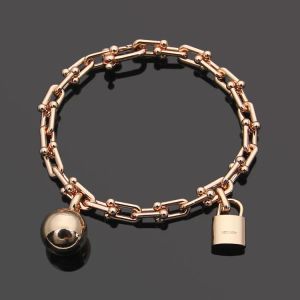 Bijoux Itys Populardesigner chaîne monocouche en forme de U Bracelet or/argent/rose comme cadeau de mariage de noël noël