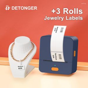Étiquette de bijoux Mini imprimante thermique Portable P1 autocollant de Logo sans encre sans fil