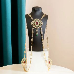 Bijoux Luxury Bride Body Bijoux Marocain ACCESSOIRES DE BACK MUDE