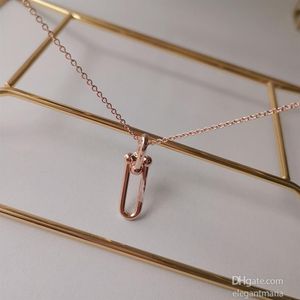 Sieraden ketting Ring Lange hoefijzer hardware armband ontwerper Vrouwen Mannen paar mode watche Top Kwaliteit Bruiloft Bedanktgi255o