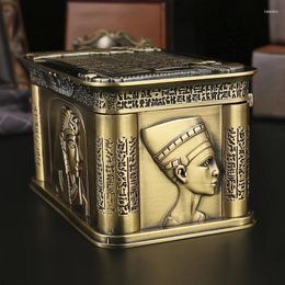 Sachets de bijoux 1PC Treasure de style rétro poitrine créative Mini Box