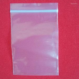 Sieradenzakjes 200 stuks 6 8 cm Wit Bot Pe Transparante Ziplock Plastic Zakken Duidelijke Reisverpakking Zak Voor Geschenken Zakje Accessoires