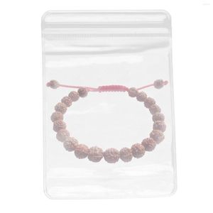 Pochettes à bijoux 30 pièces, sacs de rangement pratiques en PVC transparent, organisateur réutilisable pour contenir des colliers, des bracelets et des bagues