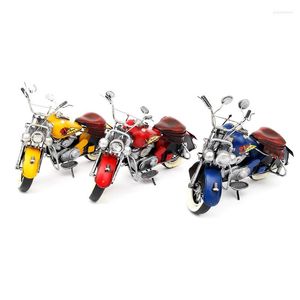 Sachets de bijoux 3D 3D Fer Matière Motorbike Modèle Café Bar Ornement Motorcycle Decoration Birthday Gift Car Toy Home