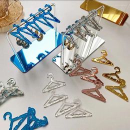 Bolsas de joyería 8 colgadores de perchas en forma de tendimiento de pendientes personalizados estantes de exhibición de ropa colgante soportes de almacenamiento de almacenamiento