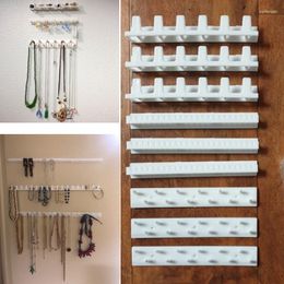 Sieradenzakken 9 stks/set pasta muur hangende opslag haken display organisator oorring ring ketting hanger houder stand