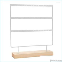 Sieraden zakjes tassen sieraden zakjes zakken x7jb 72 gaten oorbellen houder sieraden stand organisator opslagplank vorm display indust dhyel