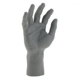 Sieraden zakjes zakken mannelijke mannequin rechterhand voor armband horloge -handschoenring display Model Props 256F
