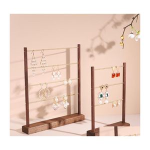 Sieraden zakjes zakken pouches bouches organizer opslag oorbel display stand houten sets voor vrouwen sieraden maken voorraden kettinghouder dhwsw