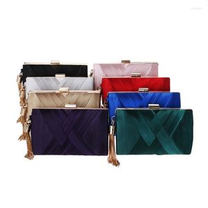 Bolsas de joyería, bolsos con borlas, bolso de mano a la moda para mujer, bolsos de hombro para mujer, fiesta, boda, noche, para teléfono, monedero Rita22