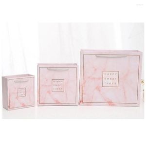 Sieradenzakken kralensnij trendy sierlijke papieren kartonnen tassen presentatiekast voor decoratie -ID 41225