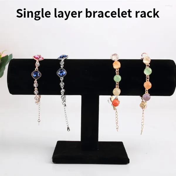 Bijoux Sachets Bracelet Affiche Stand Velor Band Band Band Watch Organisateur Hard Support Storage Support For Home commode